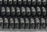 CCB1195 15 inches 3.5*8mm rondelle shungite gemstone beads