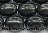 CCB1200 15 inches 10*14mm drum shungite gemstone beads