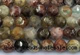 CCB1250 15 inches 4mm faceted round gemstone beads