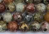 CCB1251 15 inches 6mm faceted round gemstone beads