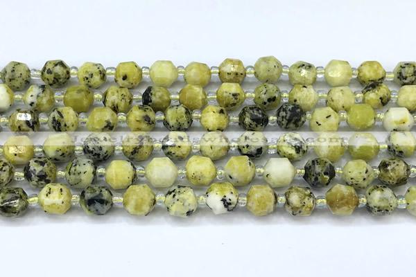 CCB1435 15 inches 7mm - 8mm faceted gemstone beads