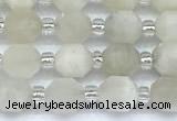 CCB1561 15 inches 5mm - 6mm faceted white moonstone beads