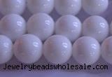 CCB403 15.5 inches 10mm round white tridacna beads wholesale