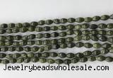 CCB803 15.5 inches 4*6mm rice gemstone beads wholesale