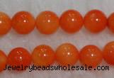 CCB82 15.5 inches 4-6mm round orange coral beads Wholesale