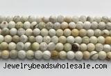 CCB820 15.5 inches 8mm round ivory jasper gemstone beads wholesale