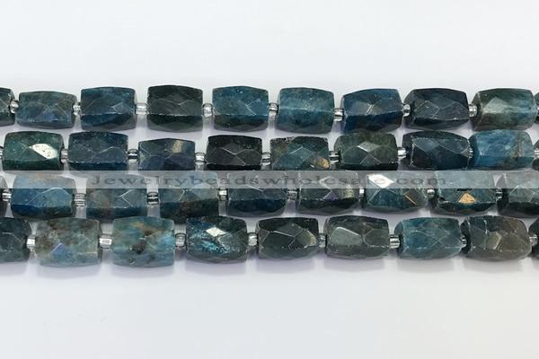 CCB893 11*15mm-12*16mm faceted cuboid apatite beads wholesale