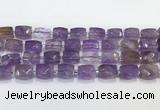 CCB897 11*15mm-12*16mm faceted cuboid ametrine beads wholesale