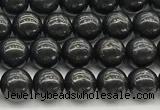 CCB964 15 inches 4mm round shungite gemstone beads wholesale