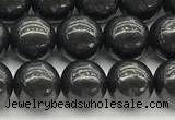 CCB966 15 inches 8mm round shungite gemstone beads wholesale