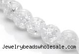 CCC15 grade A 10mm round white crystal beads Wholesale