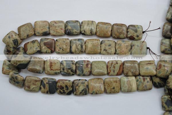 CCD02 15.5 inches 20*20mm square cordierite beads wholesale