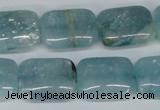 CCE54 15.5 inches 15*20mm rectangle dyed natural celestite gemstone beads