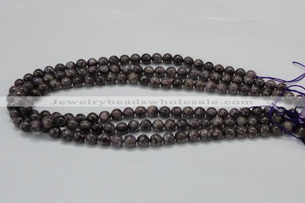 CCG20 15.5 inches 8mm round natural charoite gemstone beads