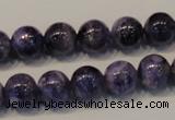 CCG32 15.5 inches 10mm round natural charoite gemstone beads