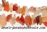 CCH06 35 inches red onyx chips gemstone beads wholesale