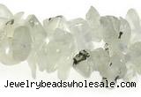 CCH18 35 inches light green garnet chip gemstone beads wholesale