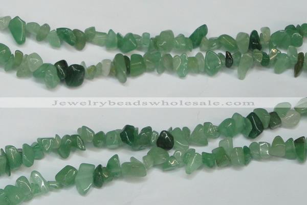 CCH221 34 inches 5*8mm green aventurine chips gemstone beads wholesale