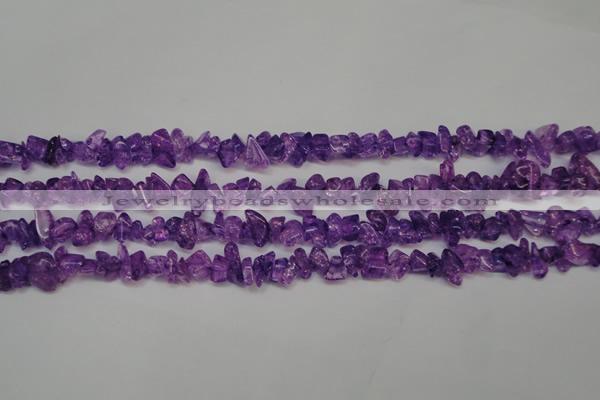 CCH260 34 inches 4*6mm synthetic crack crystal chips beads wholesale