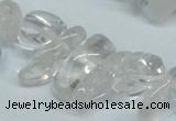 CCH290 34 inches 8*12mm white crystal chips gemstone beads wholesale