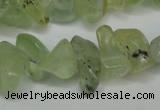 CCH293 34 inches 8*12mm green rutilated quartz chips beads wholesale