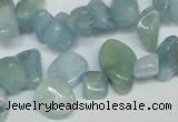 CCH319 15.5 inches 10*15mm aquamarine chips gemstone beads wholesale