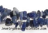 CCH33 35 inches blue sodalite chips gemstone beads wholesale