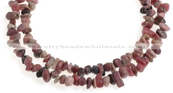 CCH37 34 inches rhodonite chips gemstone beads wholesale