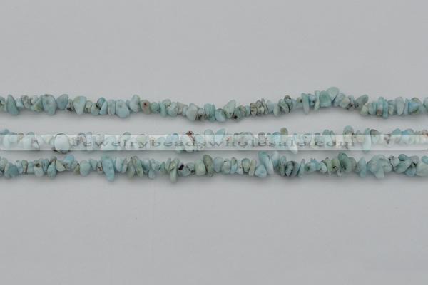 CCH661 15.5 inches 4*6mm - 5*8mm larimar gemstone chips beads