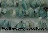 CCH676 15.5 inches 4*6mm - 5*8mm larimar gemstone chips beads