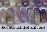 CCH710 15.5 inches 5*10mm - 5*15mm dogtooth amethyst chips beads