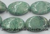 CCJ51 15.5 inches 18*25mm oval African jade gemstone beads