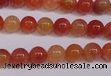 CCL03 15 inches 8mm round carnelian gemstone beads wholesale