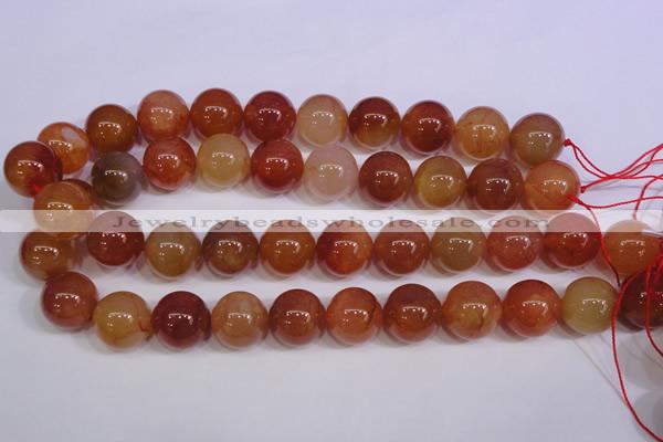 CCL08 15 inches 18mm round carnelian gemstone beads wholesale