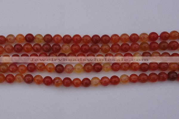 CCL61 15.5 inches 6mm round carnelian gemstone beads wholesale