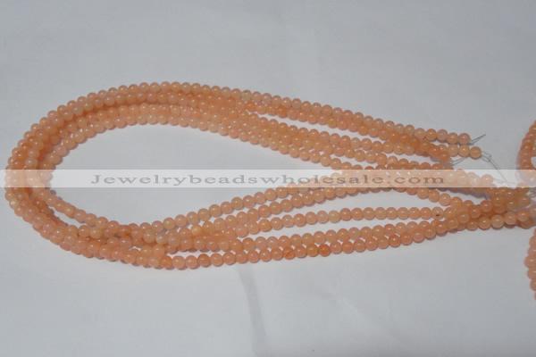 CCN02 15.5 inches 4mm round candy jade beads wholesale