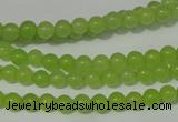 CCN11 15.5 inches 4mm round candy jade beads wholesale