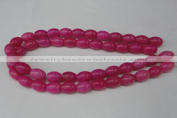 CCN113 15.5 inches 12*16mm rice candy jade beads wholesale