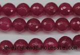 CCN1234 15.5 inches 10mm faceted round candy jade beads wholesale