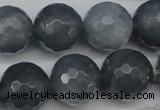 CCN1268 15.5 inches 18mm faceted round candy jade beads wholesale