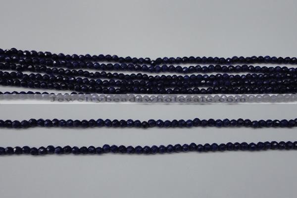 CCN1311 15.5 inches 3mm faceted round candy jade beads wholesale