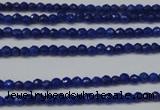 CCN1314 15.5 inches 3mm faceted round candy jade beads wholesale