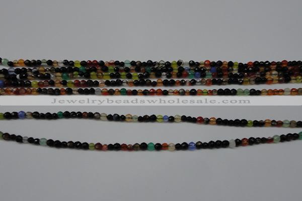 CCN1317 15.5 inches 3mm faceted round candy jade beads wholesale