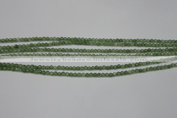 CCN1320 15.5 inches 4mm faceted round candy jade beads wholesale