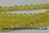 CCN1325 15.5 inches 6mm faceted round candy jade beads wholesale