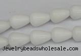 CCN140 15.5 inches 10*14mm teardrop candy jade beads wholesale