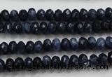 CCN1432 15.5 inches 4*6mm faceted rondelle candy jade beads