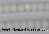 CCN150 15.5 inches 8*12mm faceted rondelle candy jade beads