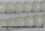 CCN160 15.5 inches 12*16mm faceted rondelle candy jade beads