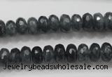 CCN1601 15.5 inches 6*10mm faceted rondelle candy jade beads